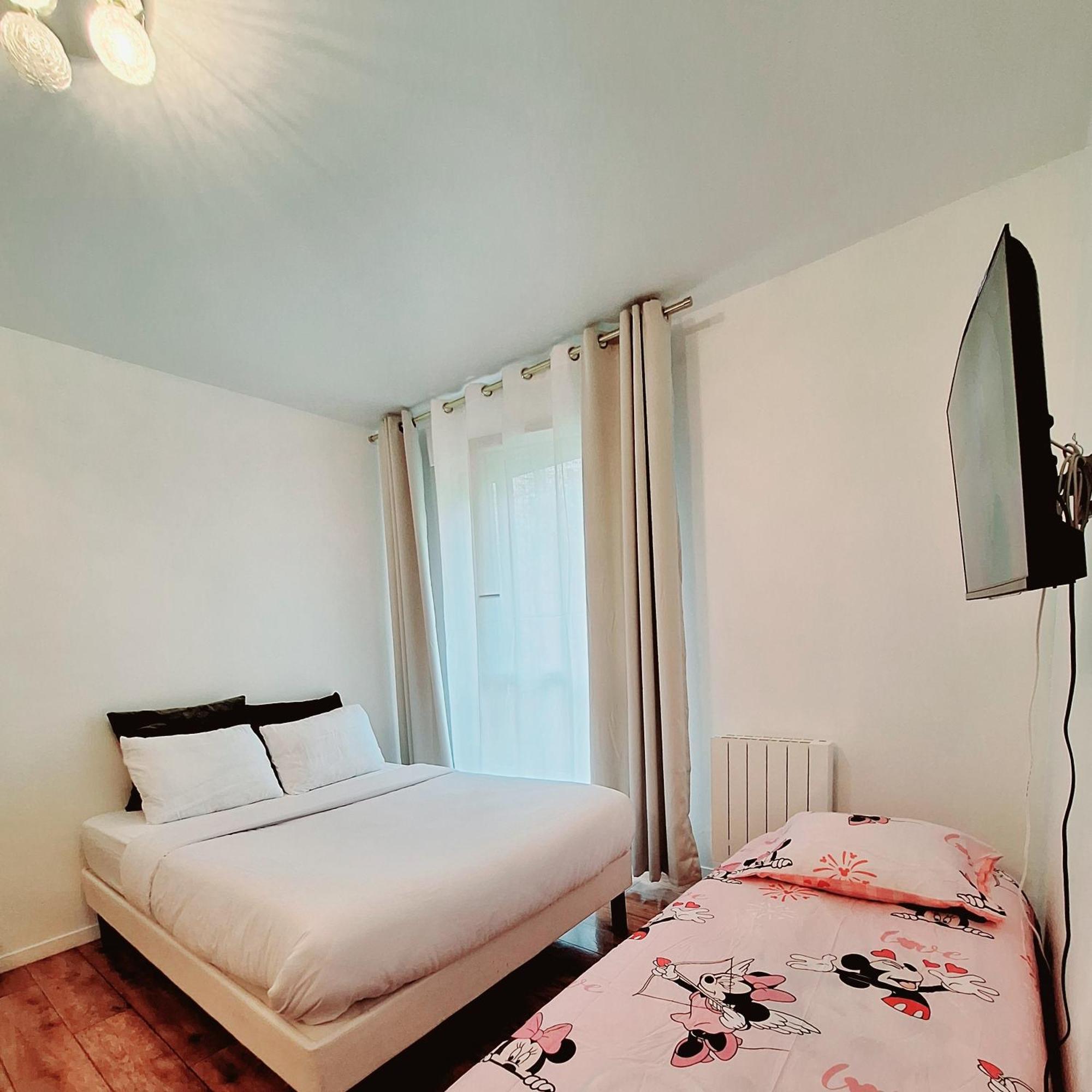 Studio Alpha - 2Min By Train To Disneyland Or 20Min Walk - 5Min Walk To "Val D'Europe" Station Montévrain Exteriér fotografie